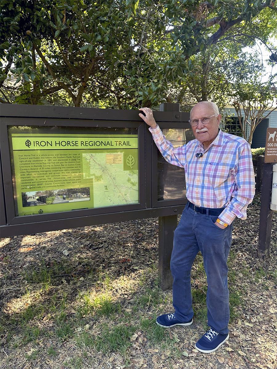Homes near the Iron Horse Trail in the East Bay showing how location and trail access influence property value